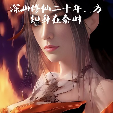 深山修仙二十年,方知身在秦时 封面